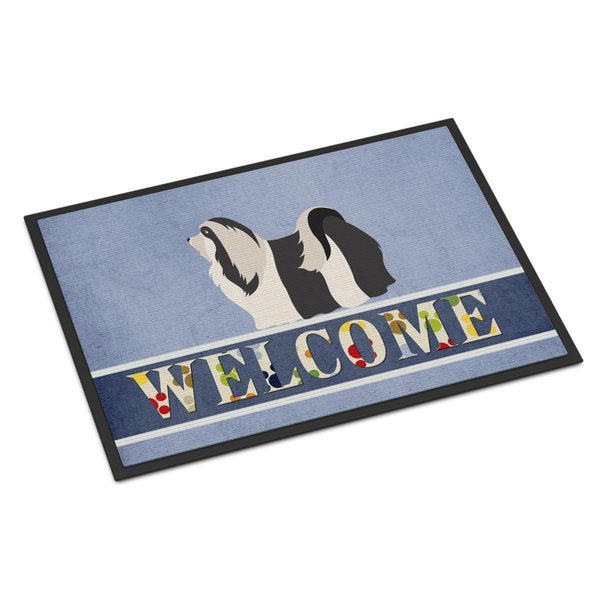 Carolines Treasures Havanese Welcome Indoor or Outdoor Mat - 18 x 27 in. BB8314MAT